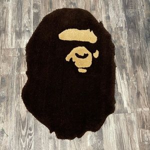 Bape logo custom rug